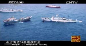 中国南海吃瓜船